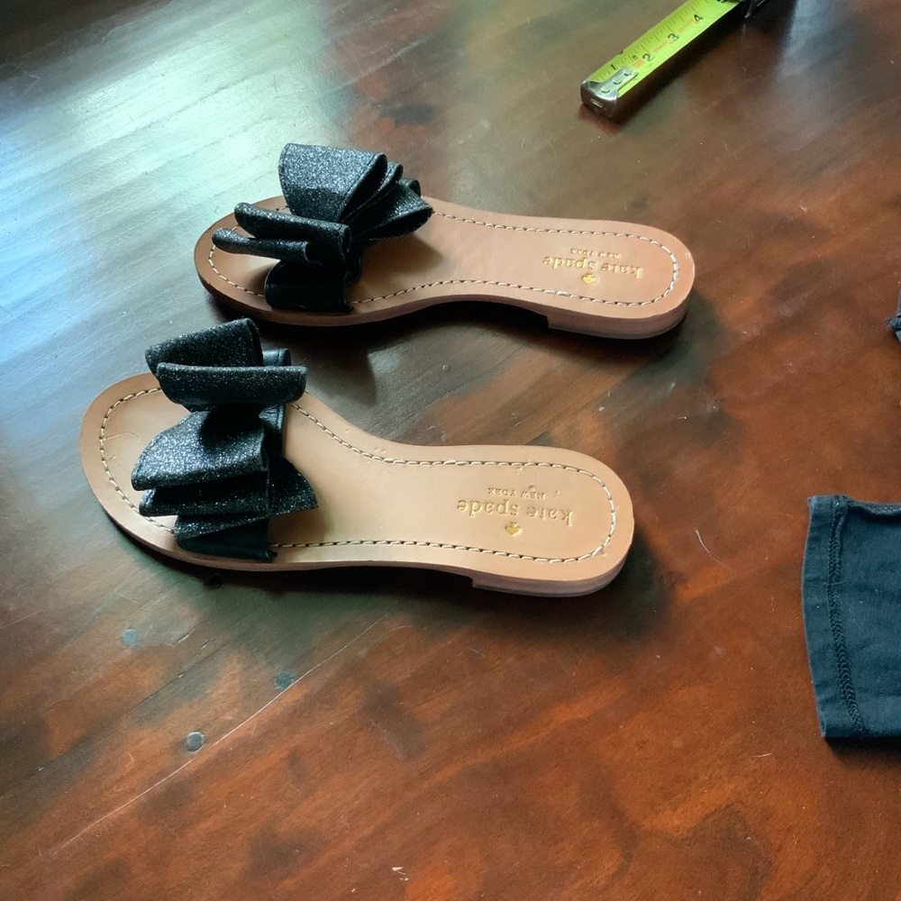 Kate Spade Sparkly Summer Sandal Size 6